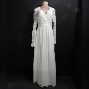 Wedding Gown by LuLus NWT size Medium